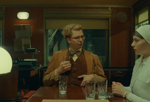 Still frame 166 from The Phoenician Scheme (2025) directed by Wes Anderson