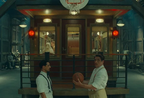 Still frame 167 from The Phoenician Scheme (2025) directed by Wes Anderson