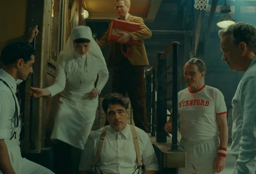 Still frame 173 from The Phoenician Scheme (2025) directed by Wes Anderson