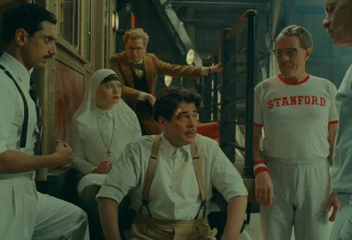 Still frame 177 from The Phoenician Scheme (2025) directed by Wes Anderson