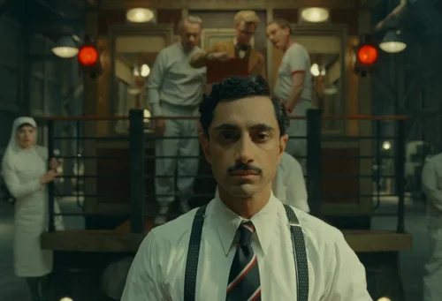 Still frame 180 from The Phoenician Scheme (2025) directed by Wes Anderson
