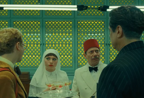 Still frame 205 from The Phoenician Scheme (2025) directed by Wes Anderson
