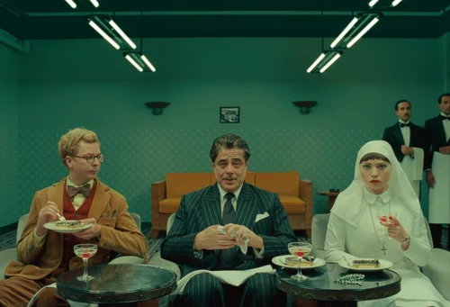 Still frame 211 from The Phoenician Scheme (2025) directed by Wes Anderson