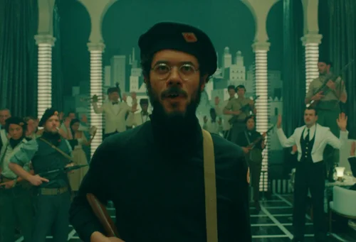 Still frame 217 from The Phoenician Scheme (2025) directed by Wes Anderson