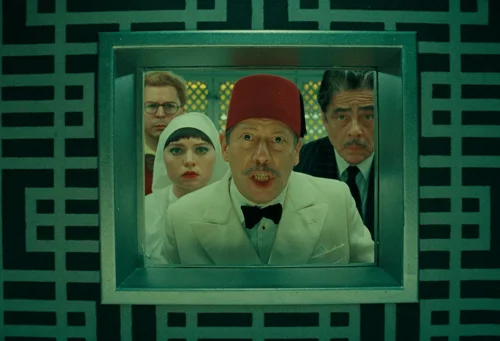 Still frame 218 from The Phoenician Scheme (2025) directed by Wes Anderson
