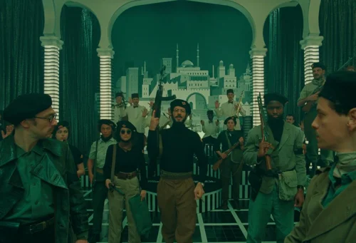 Still frame 219 from The Phoenician Scheme (2025) directed by Wes Anderson