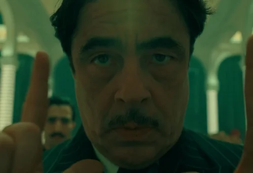 Still frame 221 from The Phoenician Scheme (2025) directed by Wes Anderson