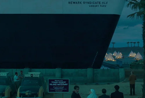 Still frame 228 from The Phoenician Scheme (2025) directed by Wes Anderson