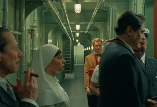 Still frame 231 from The Phoenician Scheme (2025) directed by Wes Anderson
