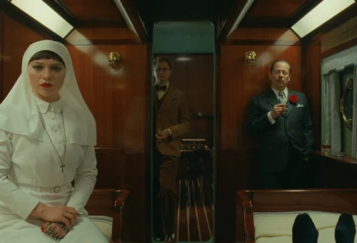 Still frame 247 from The Phoenician Scheme (2025) directed by Wes Anderson