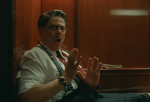 Still frame 251 from The Phoenician Scheme (2025) directed by Wes Anderson