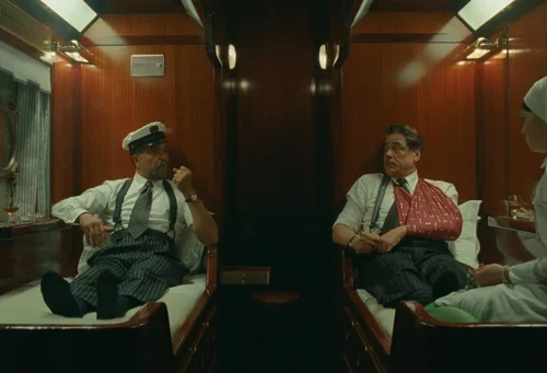 Still frame 252 from The Phoenician Scheme (2025) directed by Wes Anderson