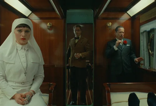Still frame 254 from The Phoenician Scheme (2025) directed by Wes Anderson