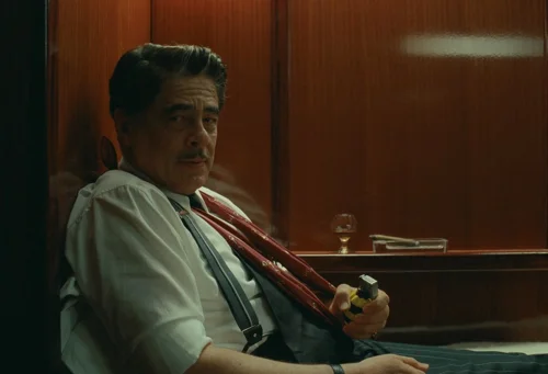 Still frame 256 from The Phoenician Scheme (2025) directed by Wes Anderson