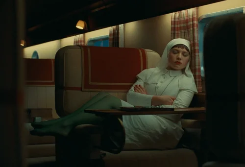 Still frame 262 from The Phoenician Scheme (2025) directed by Wes Anderson