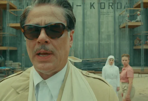 Still frame 271 from The Phoenician Scheme (2025) directed by Wes Anderson
