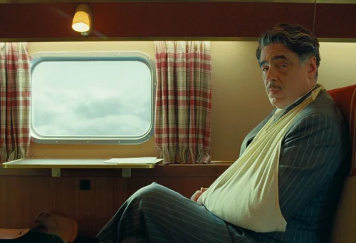 Still frame 283 from The Phoenician Scheme (2025) directed by Wes Anderson