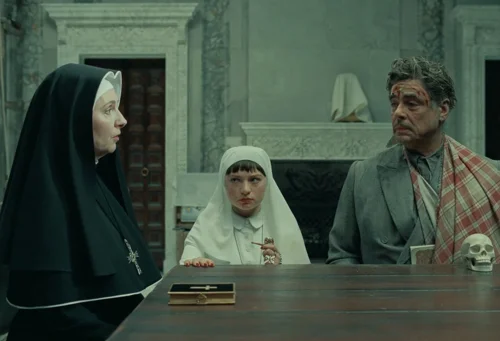 Still frame 341 from The Phoenician Scheme (2025) directed by Wes Anderson