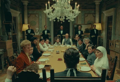 Still frame 350 from The Phoenician Scheme (2025) directed by Wes Anderson