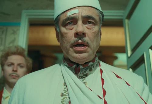 Still frame 355 from The Phoenician Scheme (2025) directed by Wes Anderson