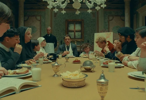 Still frame 357 from The Phoenician Scheme (2025) directed by Wes Anderson
