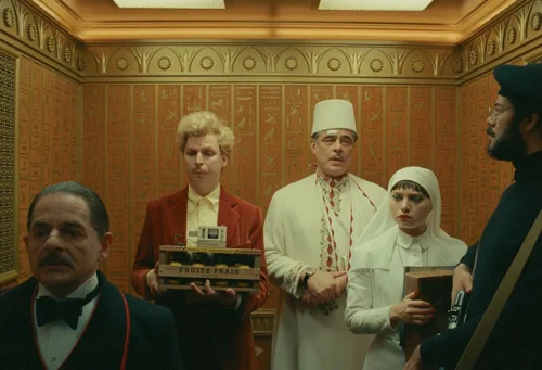 Still frame 361 from The Phoenician Scheme (2025) directed by Wes Anderson