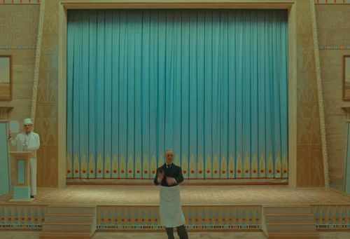 Still frame 389 from The Phoenician Scheme (2025) directed by Wes Anderson