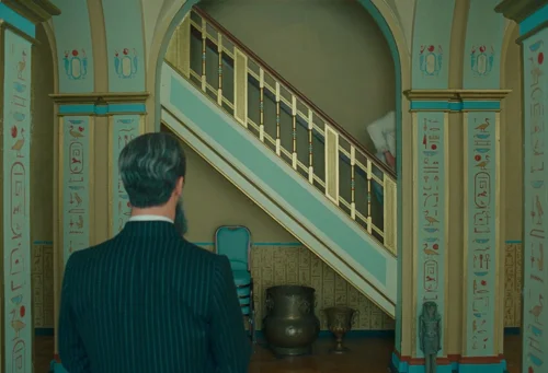 Still frame 392 from The Phoenician Scheme (2025) directed by Wes Anderson