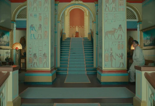 Still frame 395 from The Phoenician Scheme (2025) directed by Wes Anderson