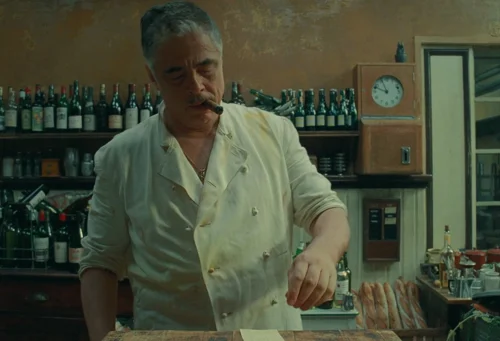 Still frame 427 from The Phoenician Scheme (2025) directed by Wes Anderson