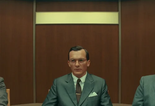Still frame 29 from The Phoenician Scheme (2025) directed by Wes Anderson