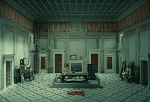 Still frame 30 from The Phoenician Scheme (2025) directed by Wes Anderson