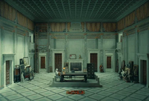Still frame 32 from The Phoenician Scheme (2025) directed by Wes Anderson