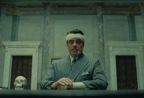 Still frame 42 from The Phoenician Scheme (2025) directed by Wes Anderson