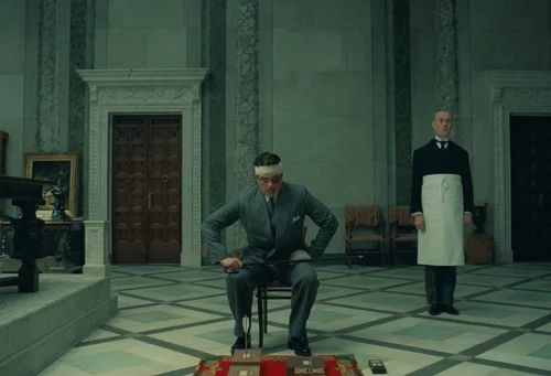 Still frame 52 from The Phoenician Scheme (2025) directed by Wes Anderson