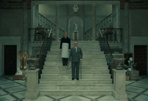 Still frame 58 from The Phoenician Scheme (2025) directed by Wes Anderson