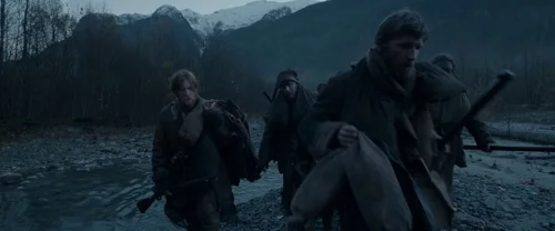 Still frame 43 from The Revenant (2015) directed by Alejandro G. Iñárritu