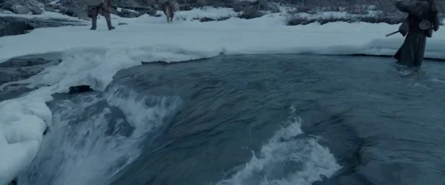 Still frame 63 from The Revenant (2015) directed by Alejandro G. Iñárritu