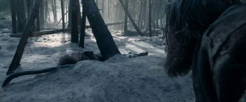 Still frame 65 from The Revenant (2015) directed by Alejandro G. Iñárritu