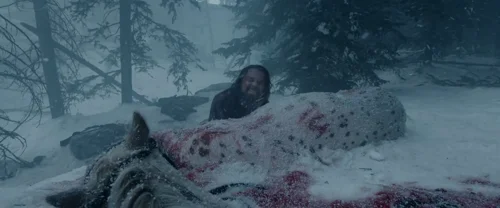 Still frame 133 from The Revenant (2015) directed by Alejandro G. Iñárritu