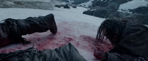 Still frame 167 from The Revenant (2015) directed by Alejandro G. Iñárritu