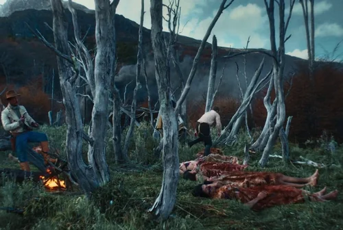 Still frame 73 from The Settlers (2023) directed by Felipe Gálvez Haberle