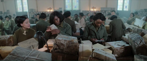 Still frame 155 from The Six Triple Eight (2024) directed by Tyler Perry