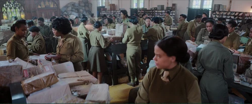Still frame 156 from The Six Triple Eight (2024) directed by Tyler Perry