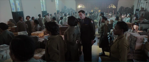 Still frame 184 from The Six Triple Eight (2024) directed by Tyler Perry