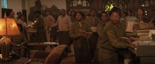 Still frame 209 from The Six Triple Eight (2024) directed by Tyler Perry