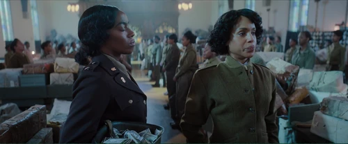 Still frame 219 from The Six Triple Eight (2024) directed by Tyler Perry