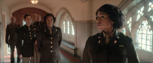 Still frame 240 from The Six Triple Eight (2024) directed by Tyler Perry