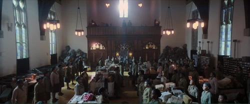 Still frame 251 from The Six Triple Eight (2024) directed by Tyler Perry
