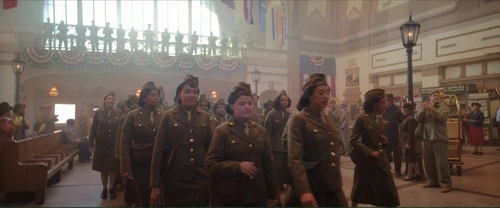 Still frame 263 from The Six Triple Eight (2024) directed by Tyler Perry